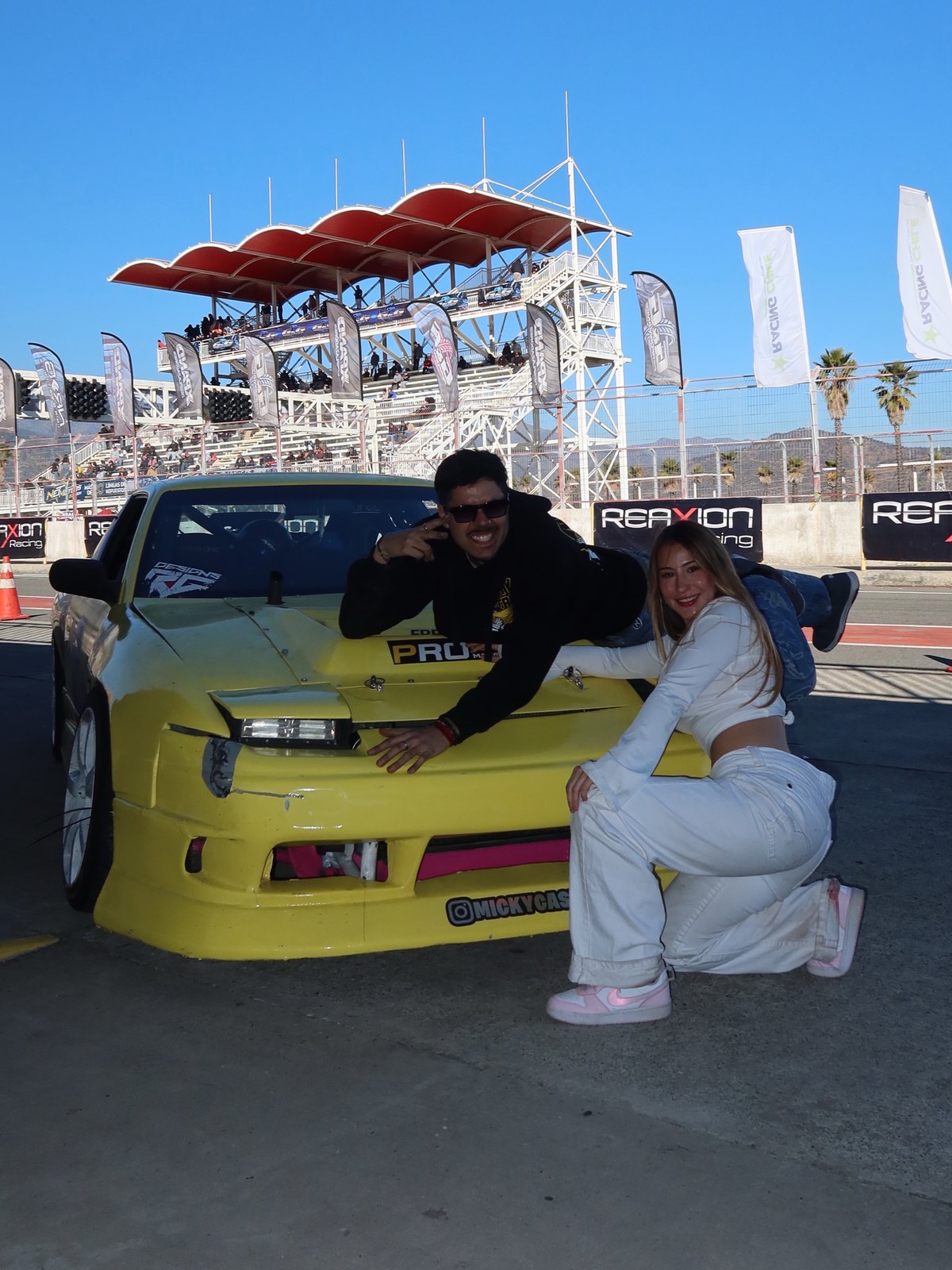 Carla en Time Attack Chile